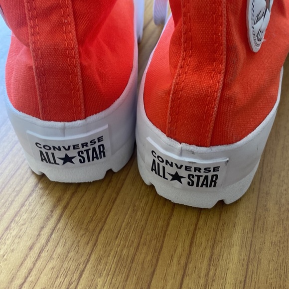 Orange lug sole Converse - Picture 5 of 5
